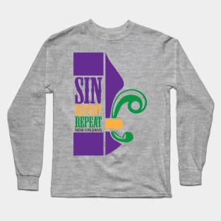 Sin Repent Repeat II Long Sleeve T-Shirt
